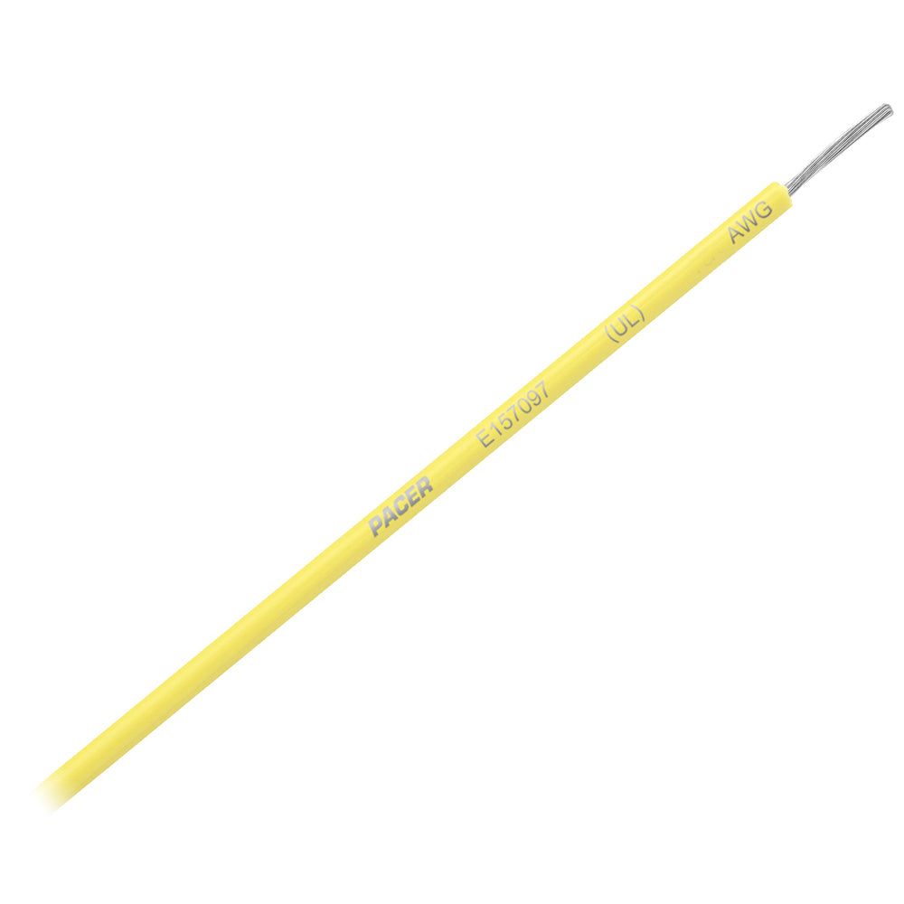 Pacer Yellow 16 AWG Primary Wire  25