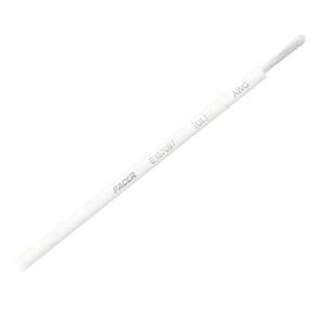 Pacer White 16 AWG Primary Wire  25