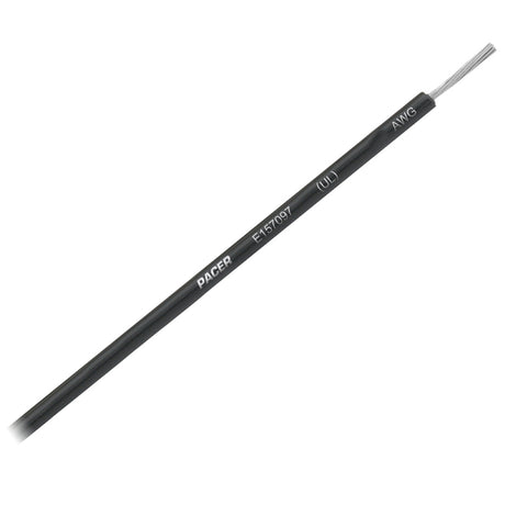 Pacer Black 14 AWG Primary Wire  25