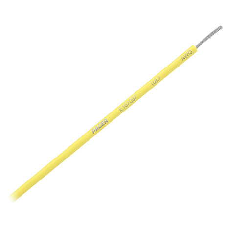 Pacer Yellow 14 AWG Primary Wire  25