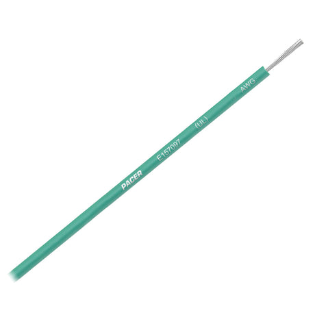 Pacer Green 8 AWG Primary Wire  25 WUL8GN25