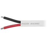 Pacer 102 AWG Duplex Cable  Flat Cable  RedBlack  100