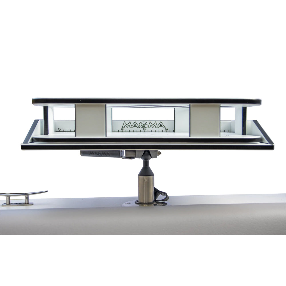 Magma Rectangle Party Table wFillet Table  LeveLock Mount