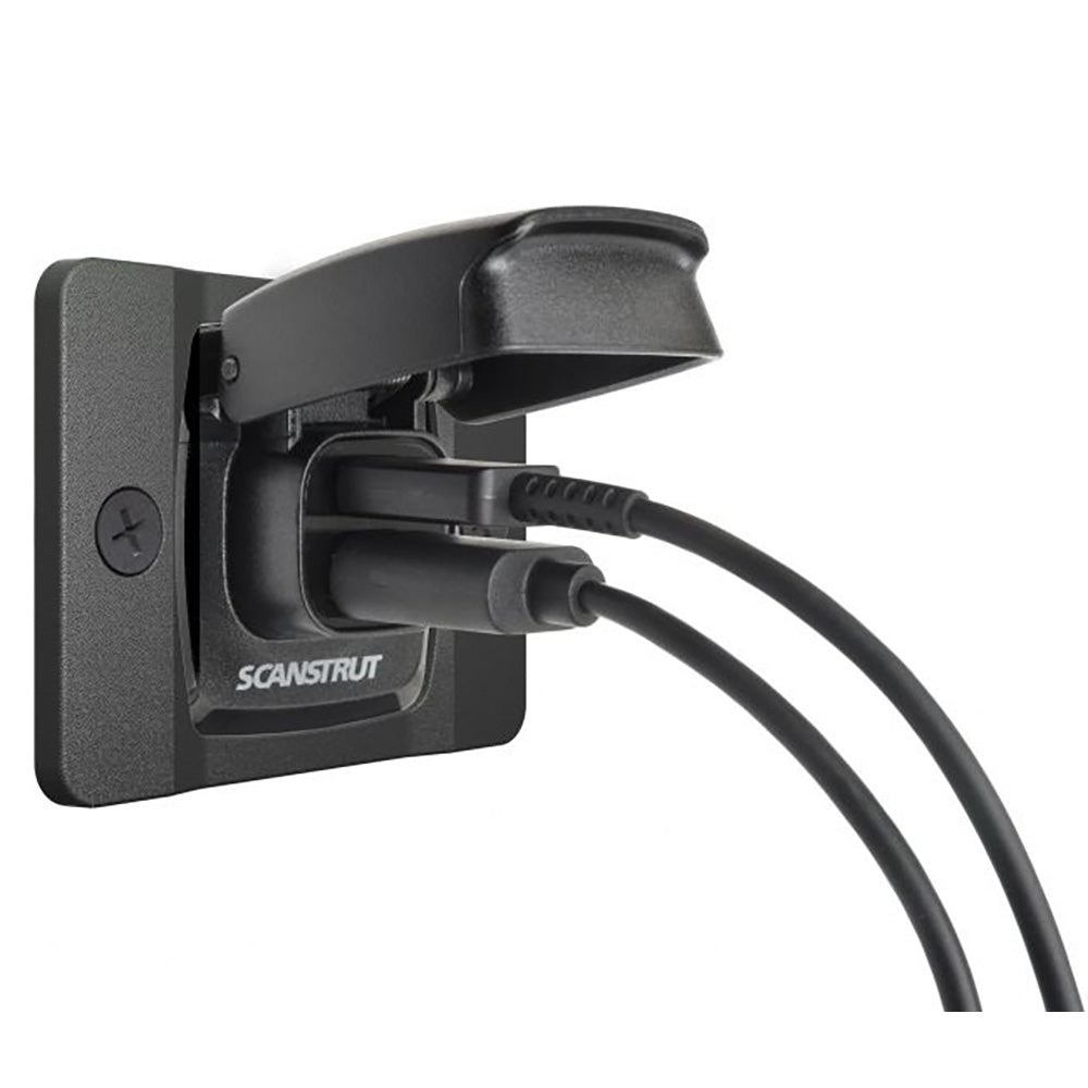 Scanstrut Flip Pro wFront Fit Bezel 1224V Fast Charge Dual USBAC Socket