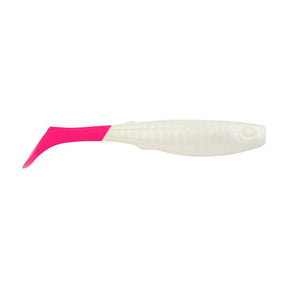 Berkley Gulp Saltwater Paddleshad  4  Pearl WhitePink