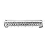 Black Oak Pro Series 30 Curved Double Row 20 LED Light Bar  Combo Optics  White Housing