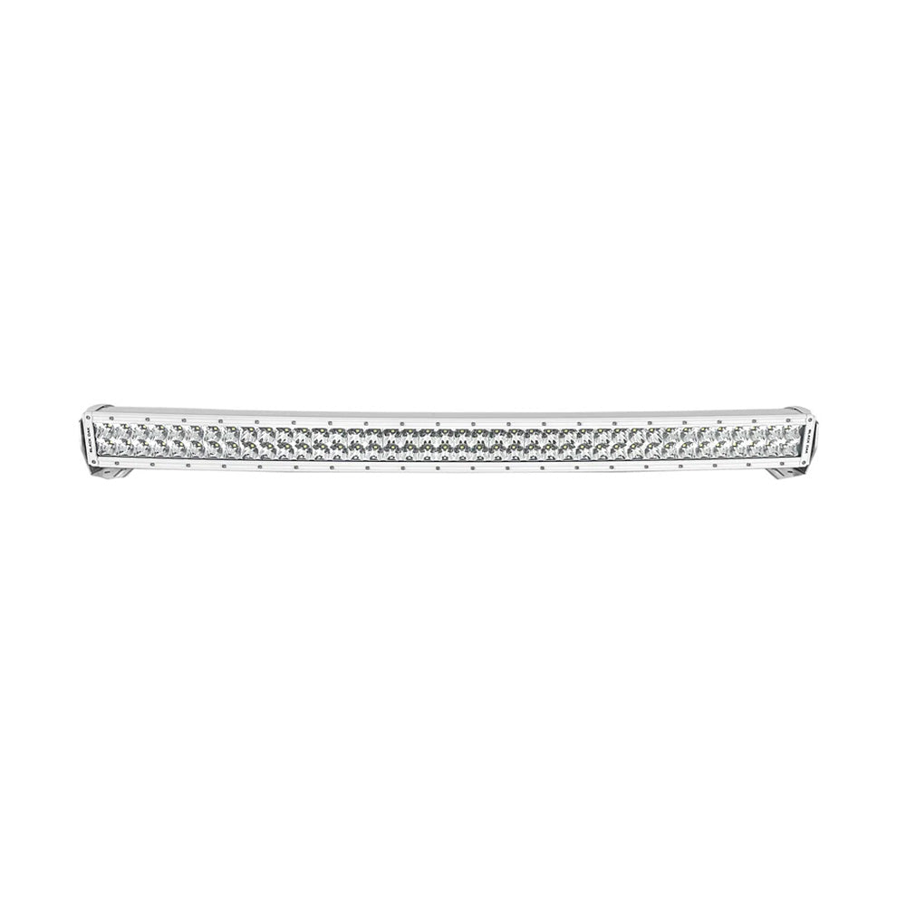 Black Oak Pro Series 30 Curved Double Row 40 LED Light Bar  Combo Optics  White Housing