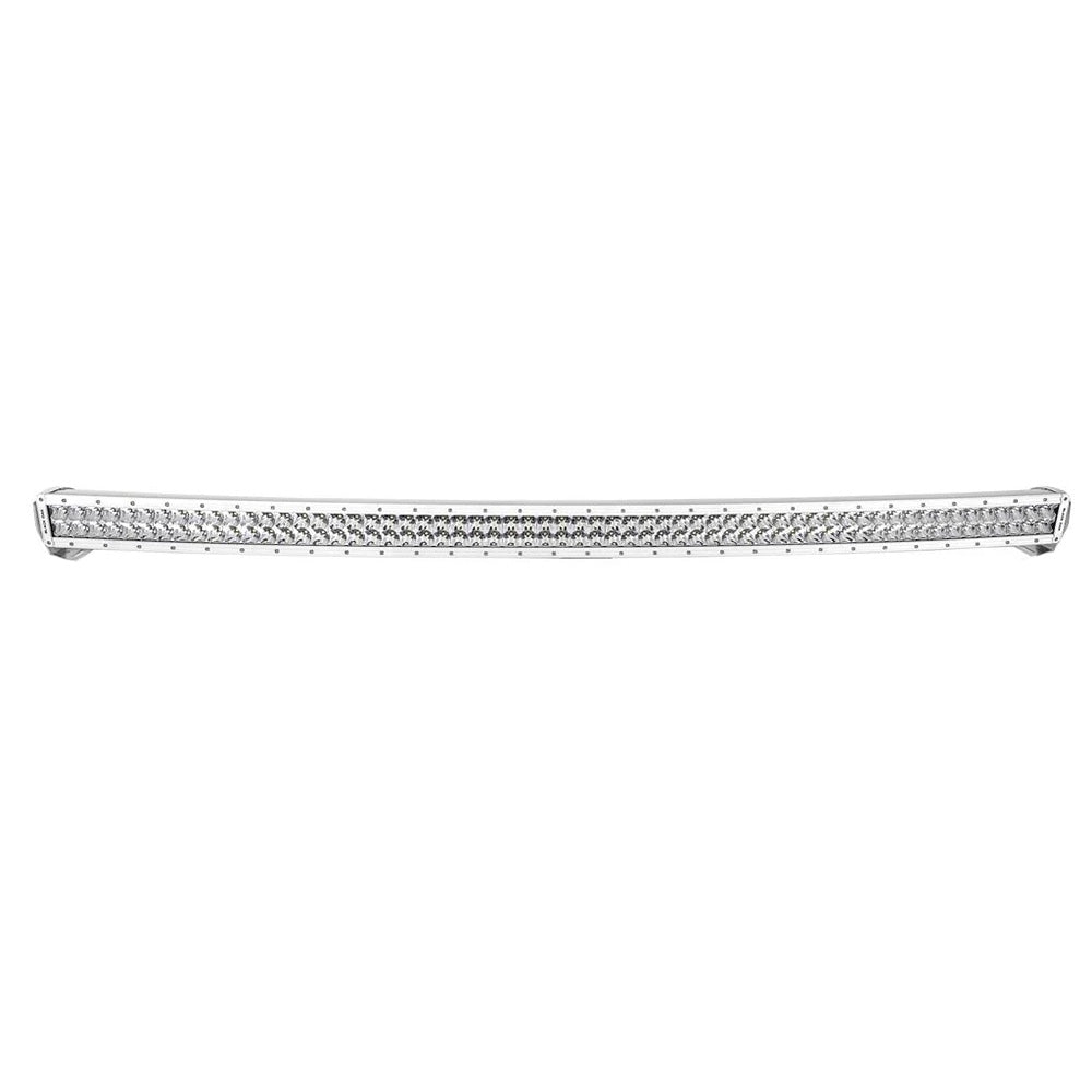 Black Oak Pro Series 30 Curved Double Row 50 LED Light Bar  Combo Optics  White Housing