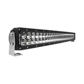 Black Oak Pro Series 30 Curved Double Row 30 LED Light Bar  Combo Optics  Black Housing