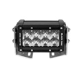 Black Oak Pro Series 30 Double Row 4 LED Light Bar  Flood Optics  Black Housing