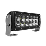 Black Oak Pro Series 30 Double Row 6 LED Light Bar  Combo Optics  Black Housing