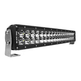 Black Oak Pro Series 30 Double Row 20 LED Light Bar  Combo Optics  Black Housing