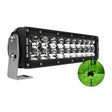Black Oak Pro Series 30 10 850nm Infrared Double Row LED Light Bar  Combo Optics  Black Housing