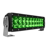 Black Oak 10 Green LED Hog Hunting Light Bar  Combo Optics  Black Housing  Pro Series 30