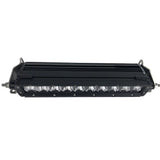 Black Oak 10 Single Row LED Light Bar  Combo Optics  Black Housing  Pro Series 30