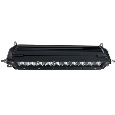 Black Oak 10 Single Row LED Light Bar  Combo Optics  Black Housing  Pro Series 30