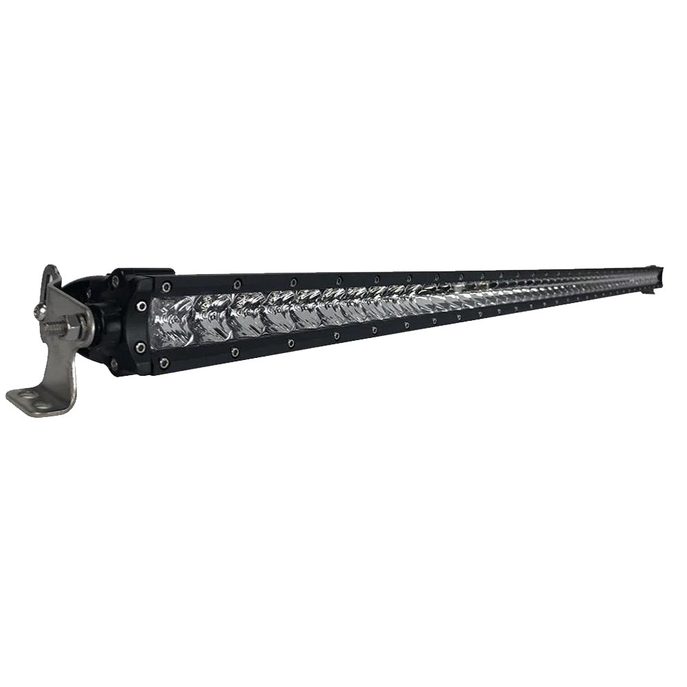 Black Oak 50 Single Row LED Light Bar  Combo Optics  Black Housing  Pro Series 30