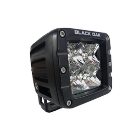 Black Oak 2 LED Pod Light  Flood Optics  Black Housing  Pro Series 30