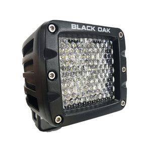 Black Oak 2 LED Pod Light  Diffused Optics  Black Housing  Pro Series 30