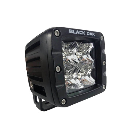 Black Oak 2 LED Pod Light  Spot Optics  Black Housing  Pro Series 30