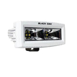 Black Oak 4 Marine Spreader Light  Scene Optics  White Housing  Pro Series 30