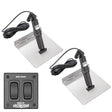 Lectrotab XKA Stainless Steel Trim Tab Kit wRocker Switch  12 x 12