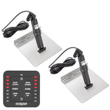 Lectrotab XKA Stainless Steel Trim Tab Kit wOneTouch Control  12 x 12