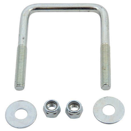 CE Smith Zinc UBolt 71614 X 318 X 4 wWashers  Nuts  Square