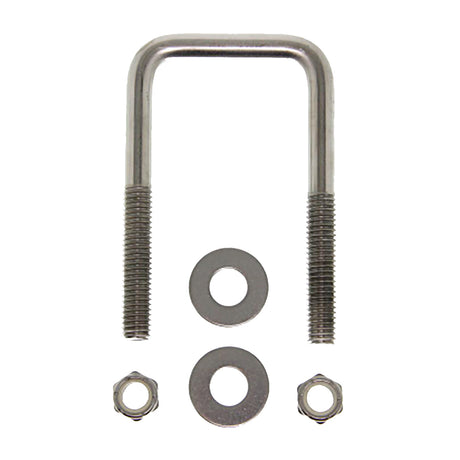 CE Smith Zinc UBolt 71614 X 318 X 3 wWashers  Nuts  Square