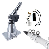 Tigress XD Bay Series Top Mount System  15  Aluminum Silver Outriggers Deluxe Rigging Kit