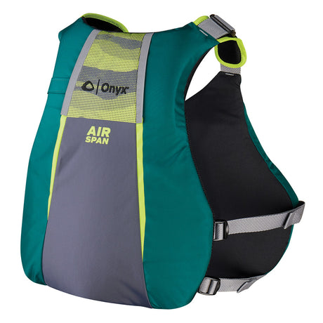 Onyx Airspan Angler Life Jacket  ML  Green