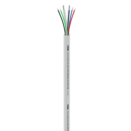 DS18 Marine Tinned OFC 18GA RGB Wire w16GA Speaker Wire  100 Spool