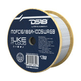 DS18 Marine Tinned OFC 18GA RGB Wire w16GA Speaker Wire  100 Spool