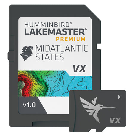 Humminbird LakeMaster VX Premium  MidAtlantic States