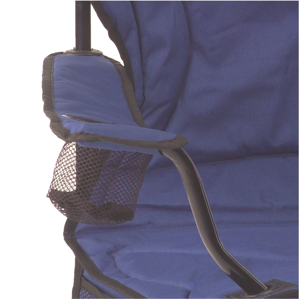 Coleman Cooler Quad Chair  Blue