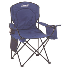 Coleman Cooler Quad Chair  Blue