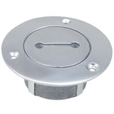 Perko 1 Chrome Unmarked Pipe Deck Plate