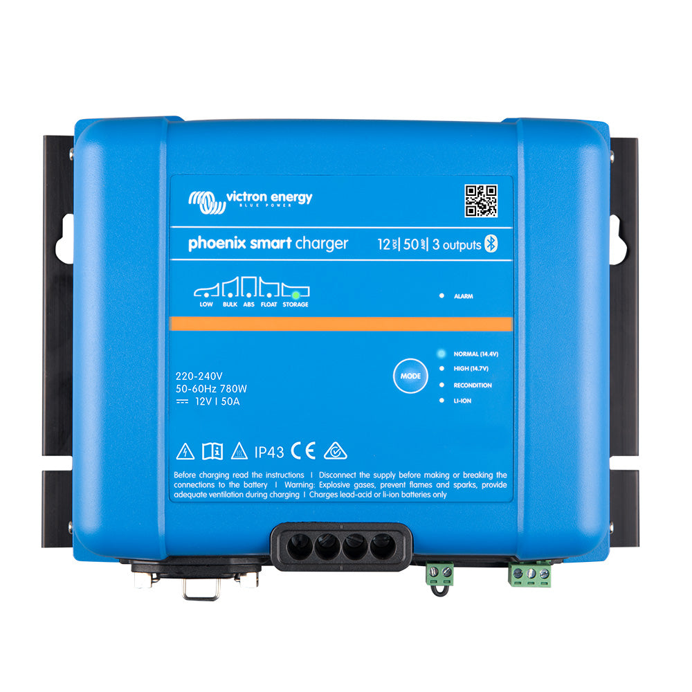 Victron Phoenix Smart IP43 Charger 1250 3 120240VAC Requires 515P Mains Cord