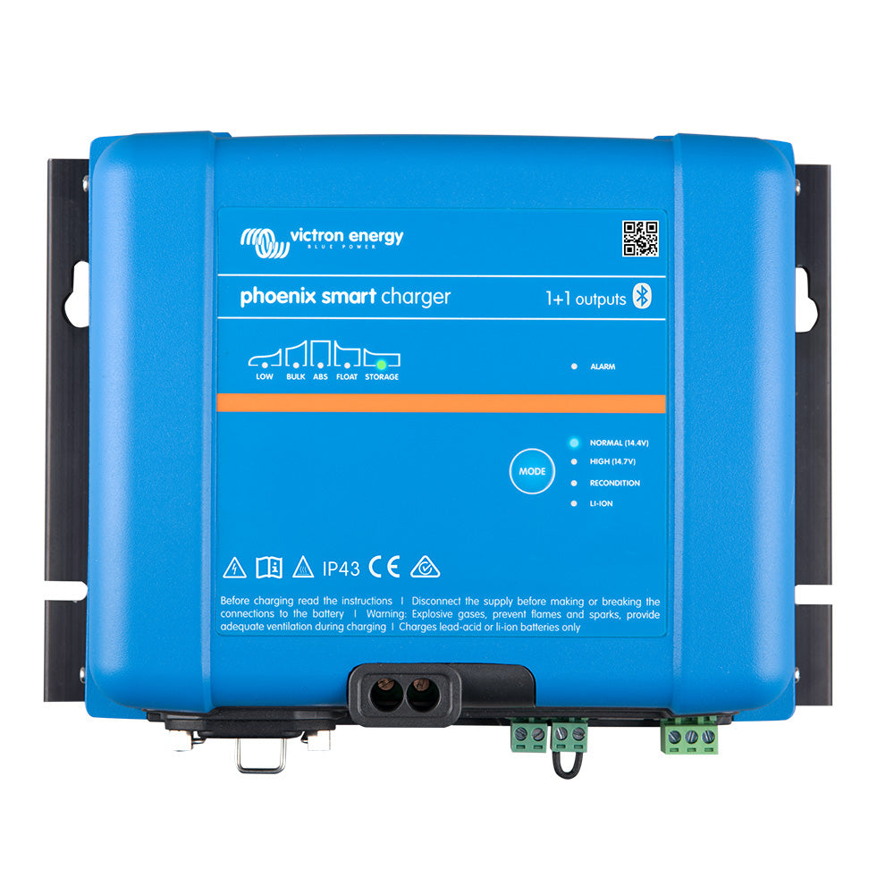 Victron Phoenix Smart IP43 Charger 2425 11 120240VAC Requires 515P Mains Cord