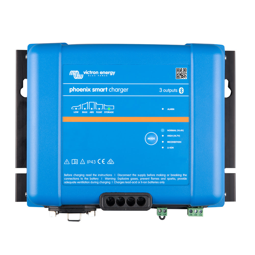Victron Phoenix Smart IP43 Charger 2425 3 120240VAC Requires 515P Mains Cord