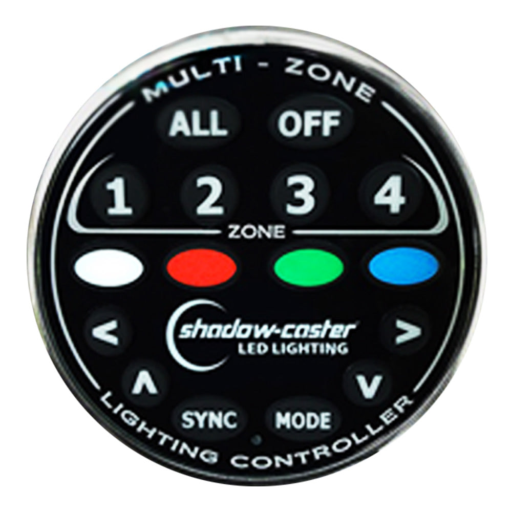 ShadowCaster Round Zone Controller 4 Channel Remote fMZLC or SCMLC