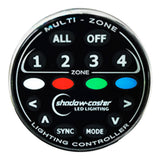 ShadowCaster Round Zone Controller 4 Channel Remote fMZLC or SCMLC