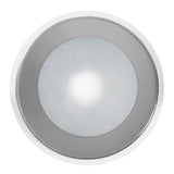 ShadowCaster DLX Series Down Light  White Housing  RGB  Chrome Bezel