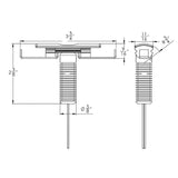 TACO Rub Rail Mounted LED Nav Light Set fSuproFlex Only