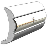 TACO Rigid Vinyl FlexCore Rub Rail 2 x 78  Frosty White 60