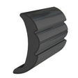 TACO Rigid Vinyl FlexCore Rub Rail 2 x 78  Black 60