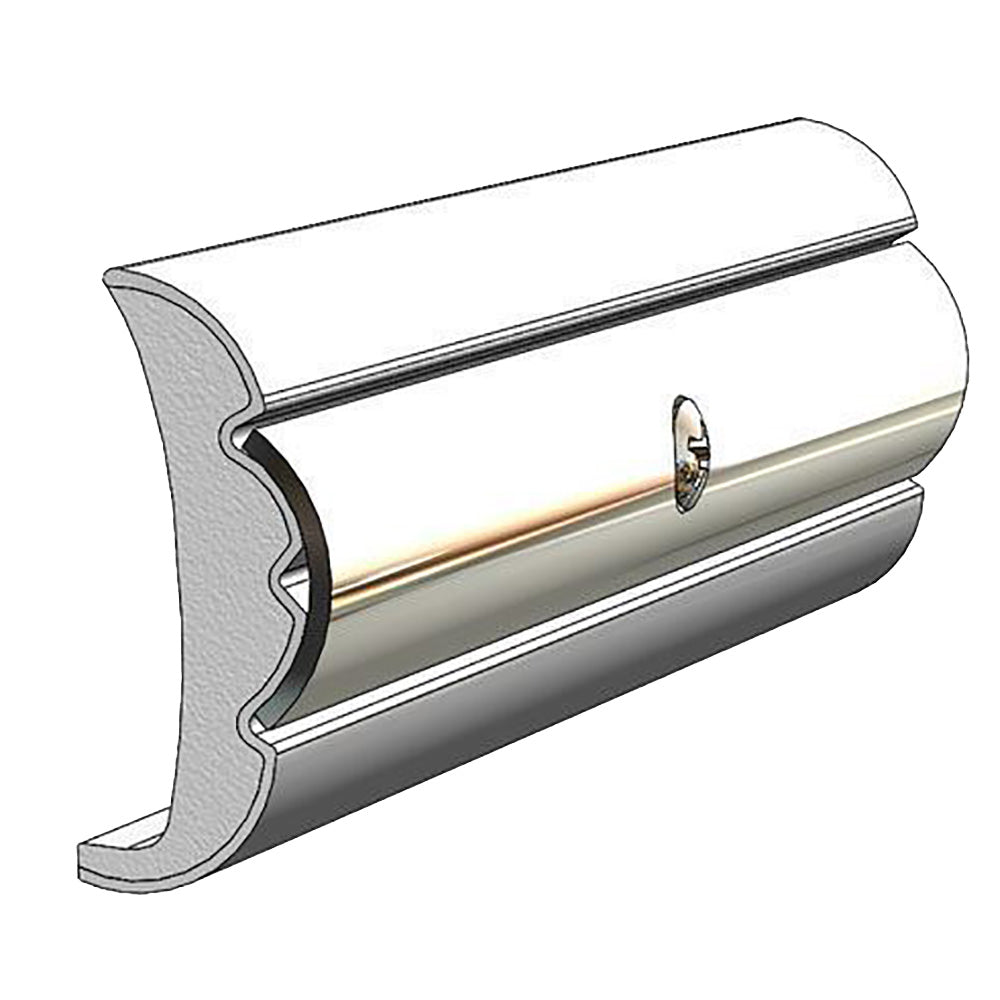 TACO Rigid Vinyl FlexCore Rub Rail 158 x 635  Frosty White 60