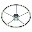 Schmitt Marine 170 Finger Grip Destroyer 5Spoke 135 Stainless Steel Cap 34 Tapered Shaft wKnob