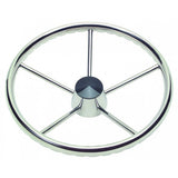 Schmitt Marine 170 Finger Grip Destroyer 5Spoke 155 Stainless Steel Cap 34 Tapered Shaft wKnob
