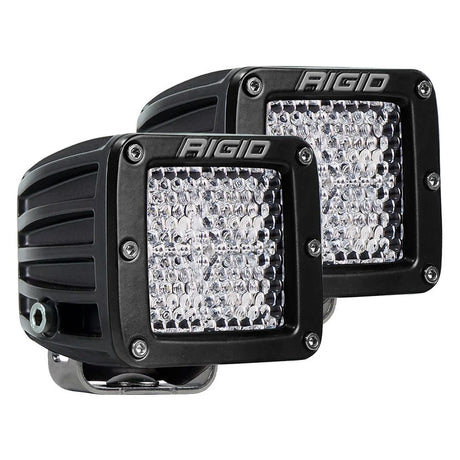 RIGID Industries DSeries PRO Flood Diffused Surface Mount Black Light  Pair